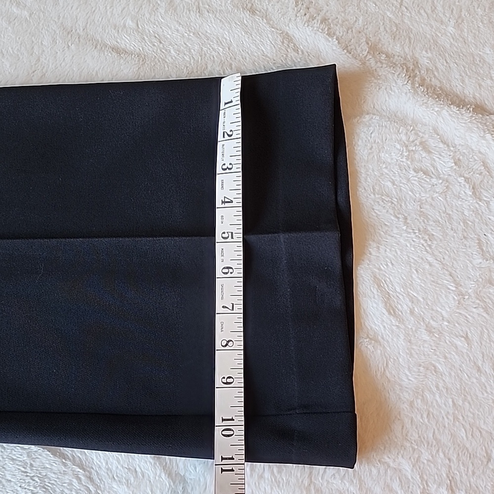 Express Flare Mid Rise Classic Black Dress Pants Brand New - Picture 10 of 11